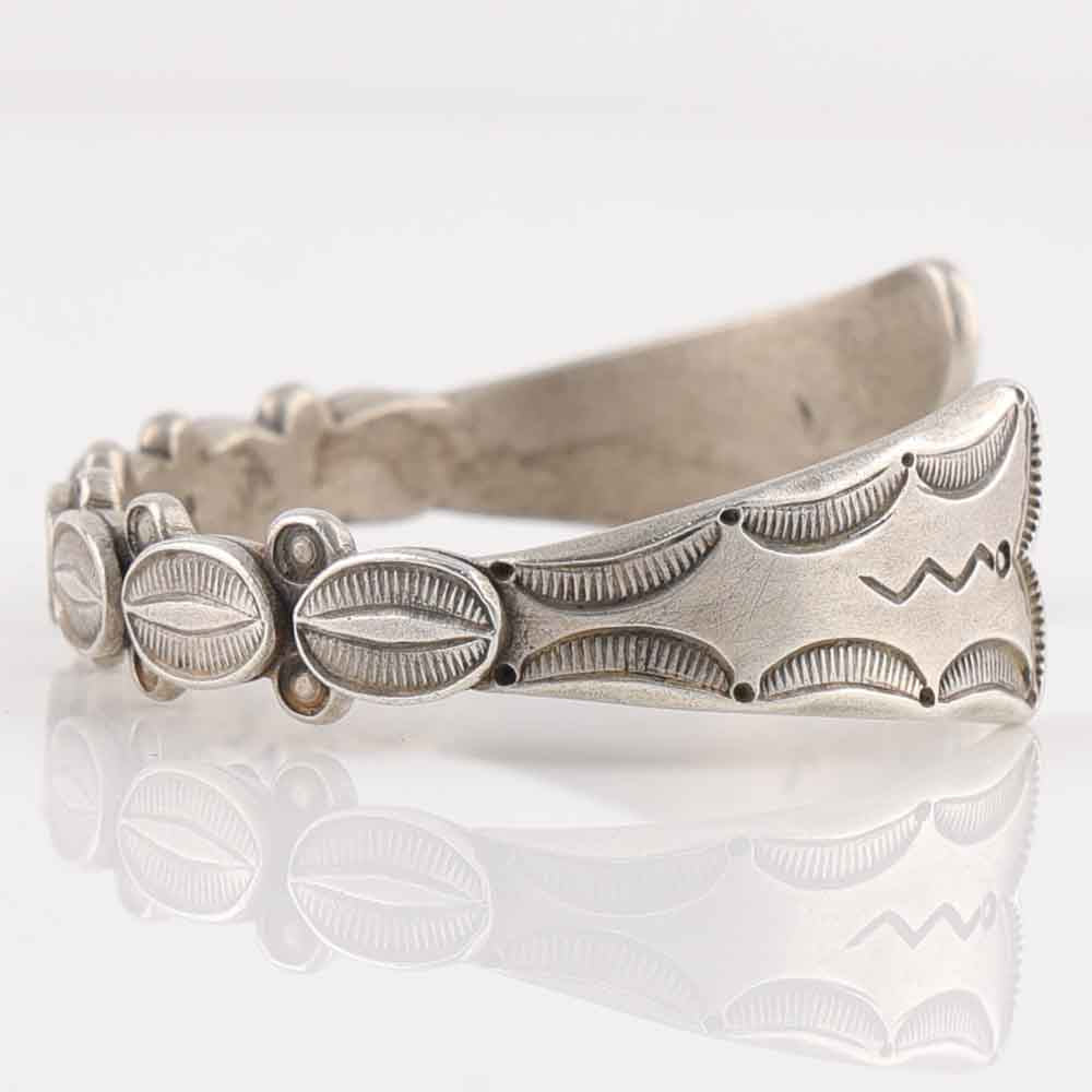Coin Silver Cuff