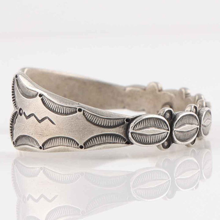 Coin Silver Cuff