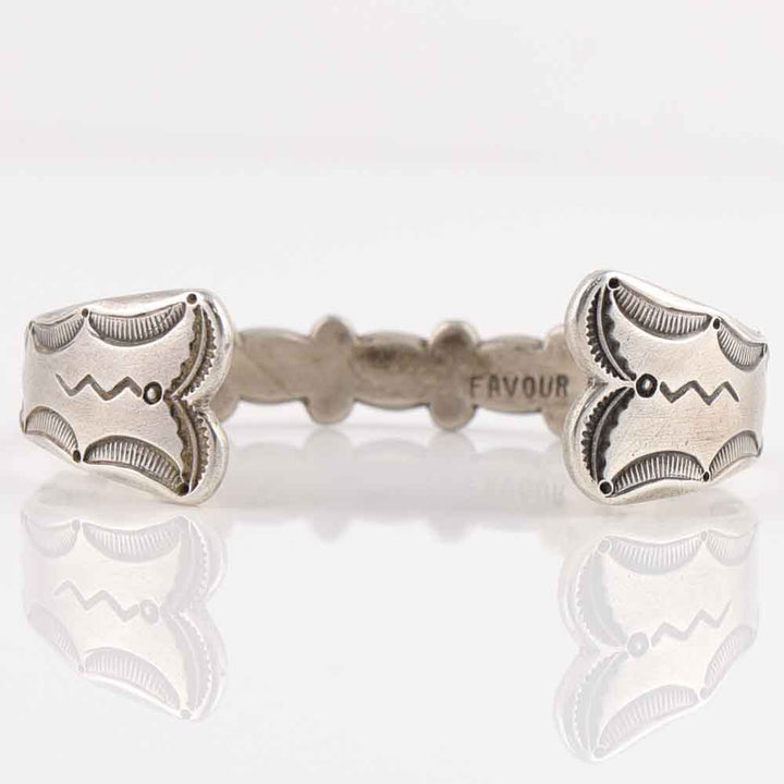 Coin Silver Cuff