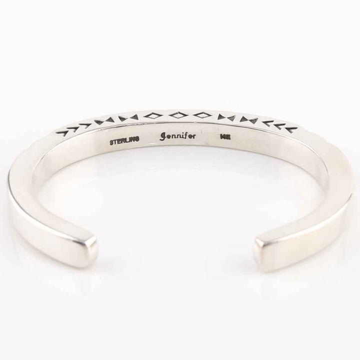 Gold on Silver Cuff