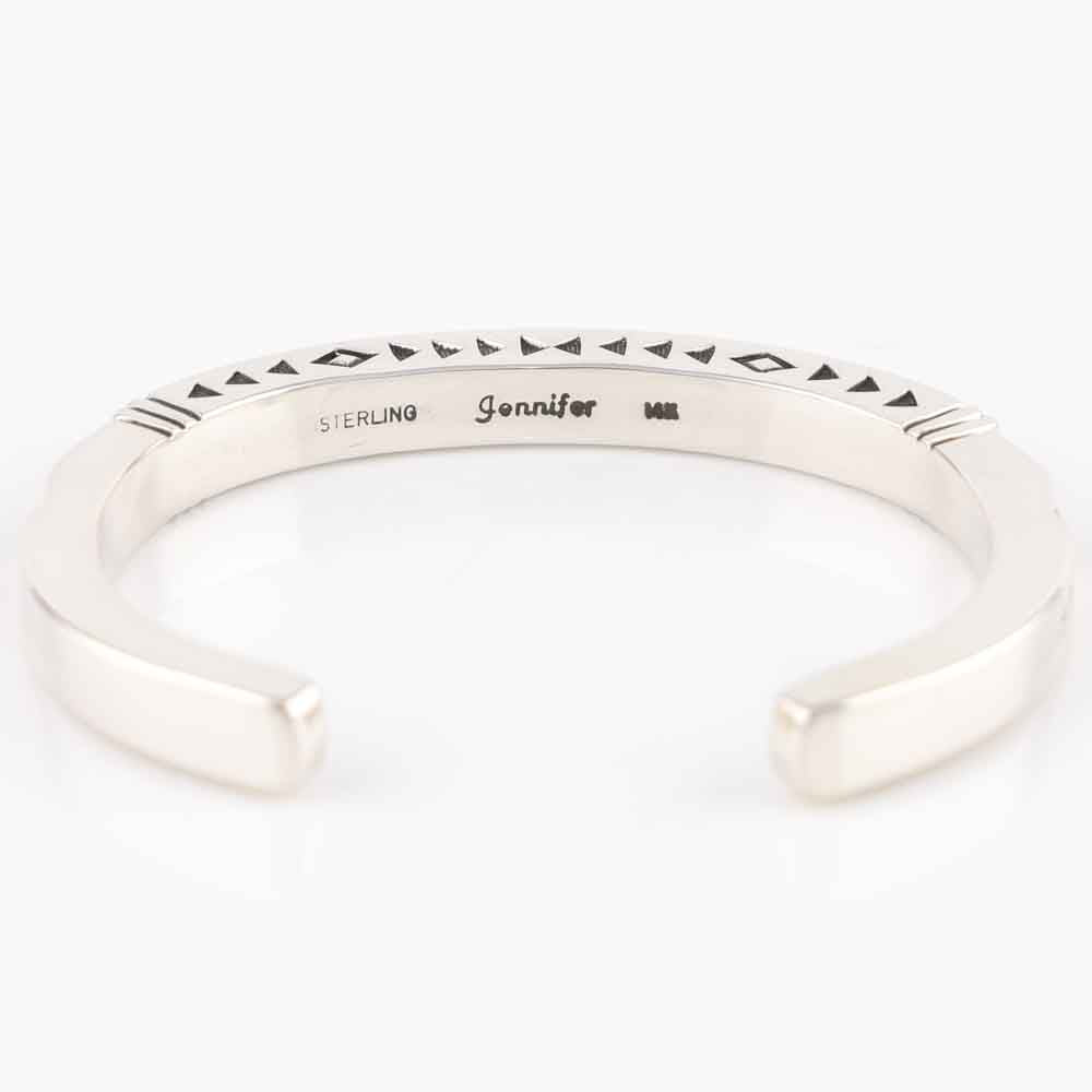Gold on Silver Cuff