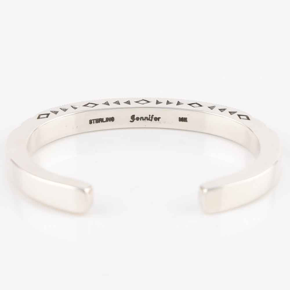 Gold on Silver Cuff