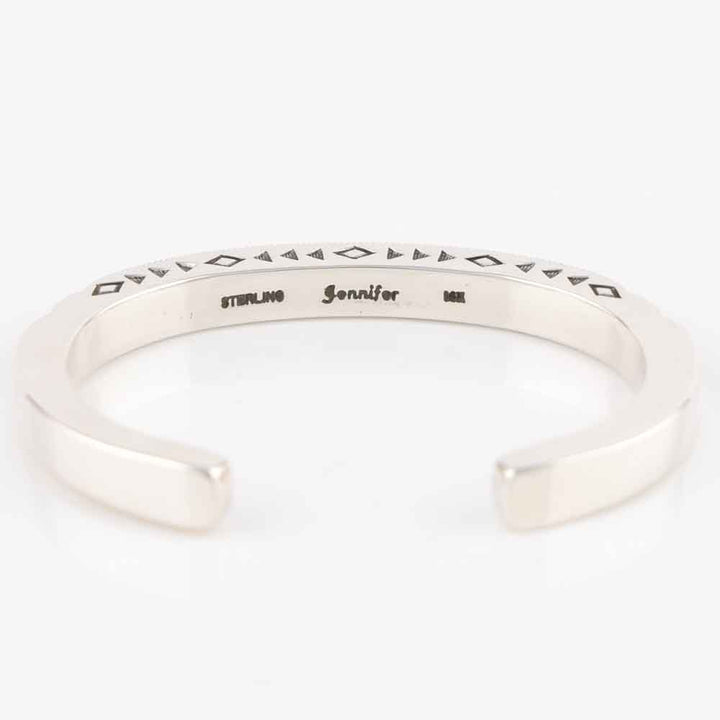 Gold on Silver Cuff