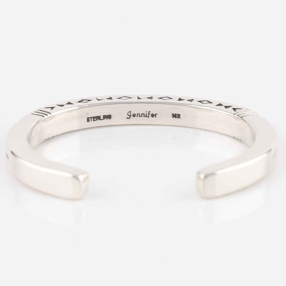 Gold on Silver Cuff