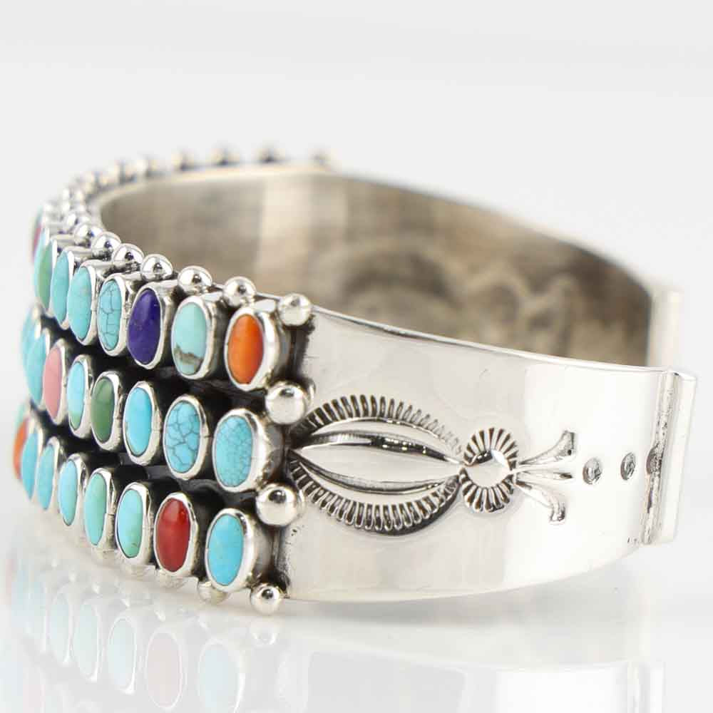 Multi-Stone Cuff