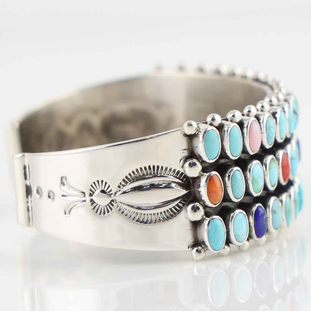 Multi-Stone Cuff