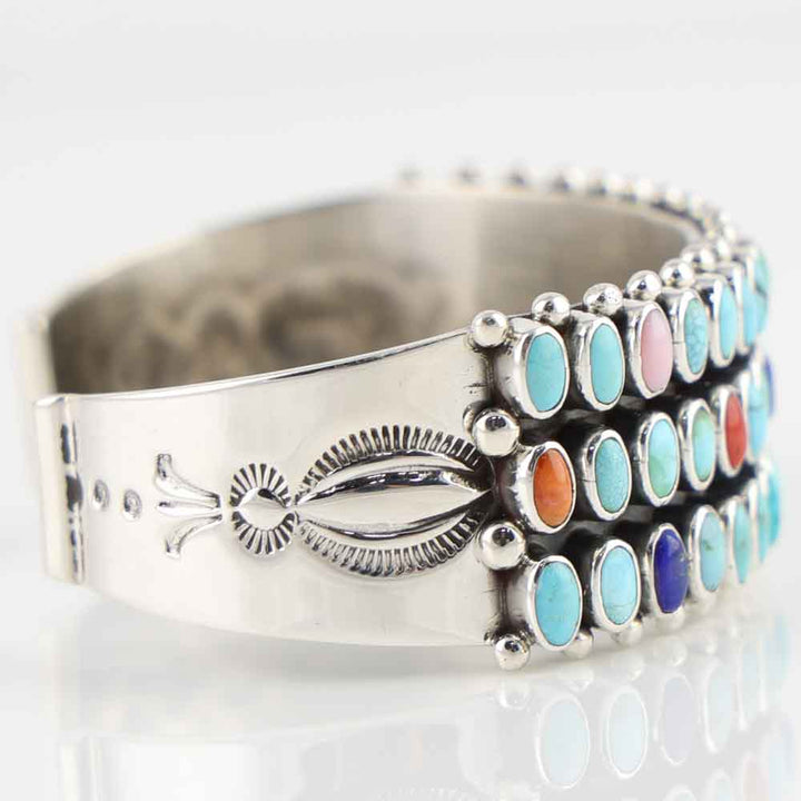 Multi-Stone Cuff