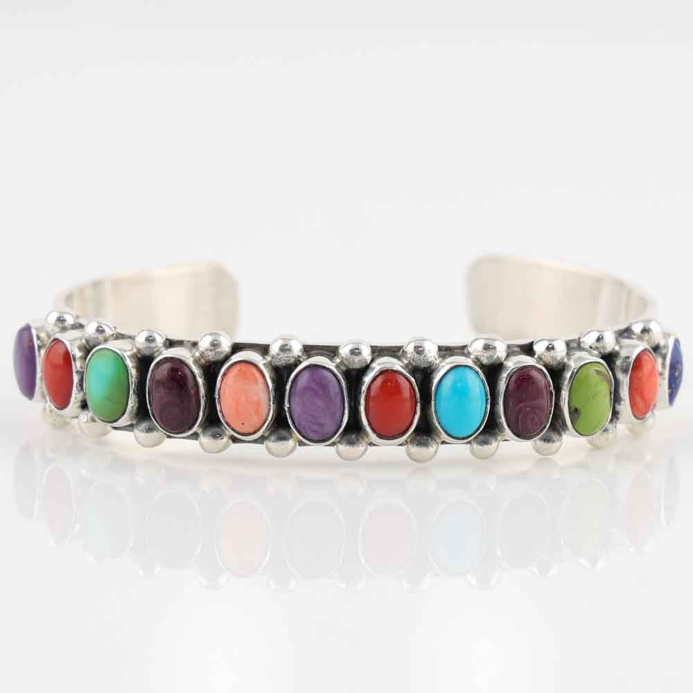 Multi-Stone Cuff