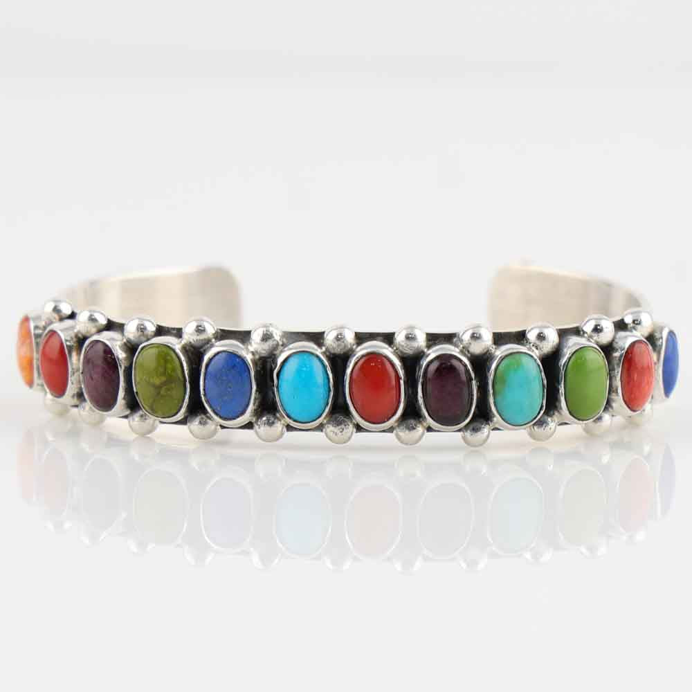 Multi-Stone Cuff