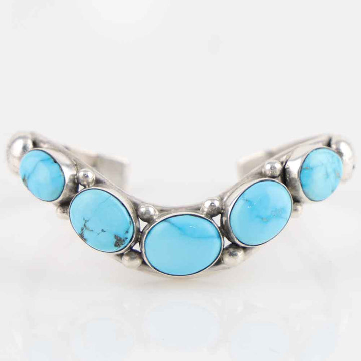 Blue Bird Turquoise Cuff