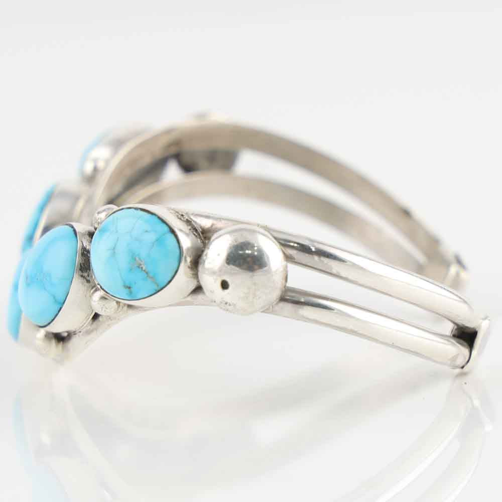 Blue Bird Turquoise Cuff