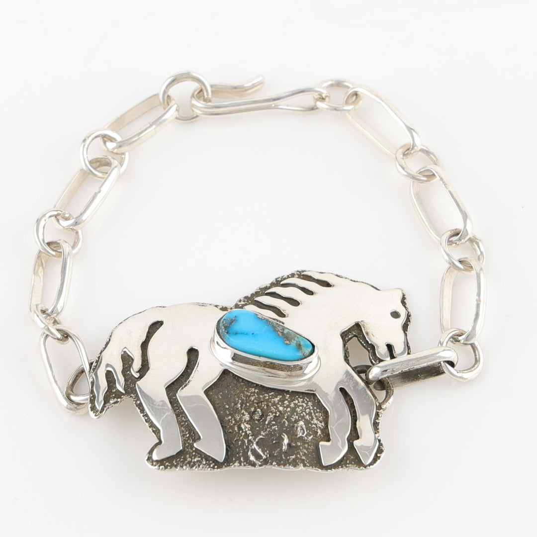 Turquoise Horse Bracelet
