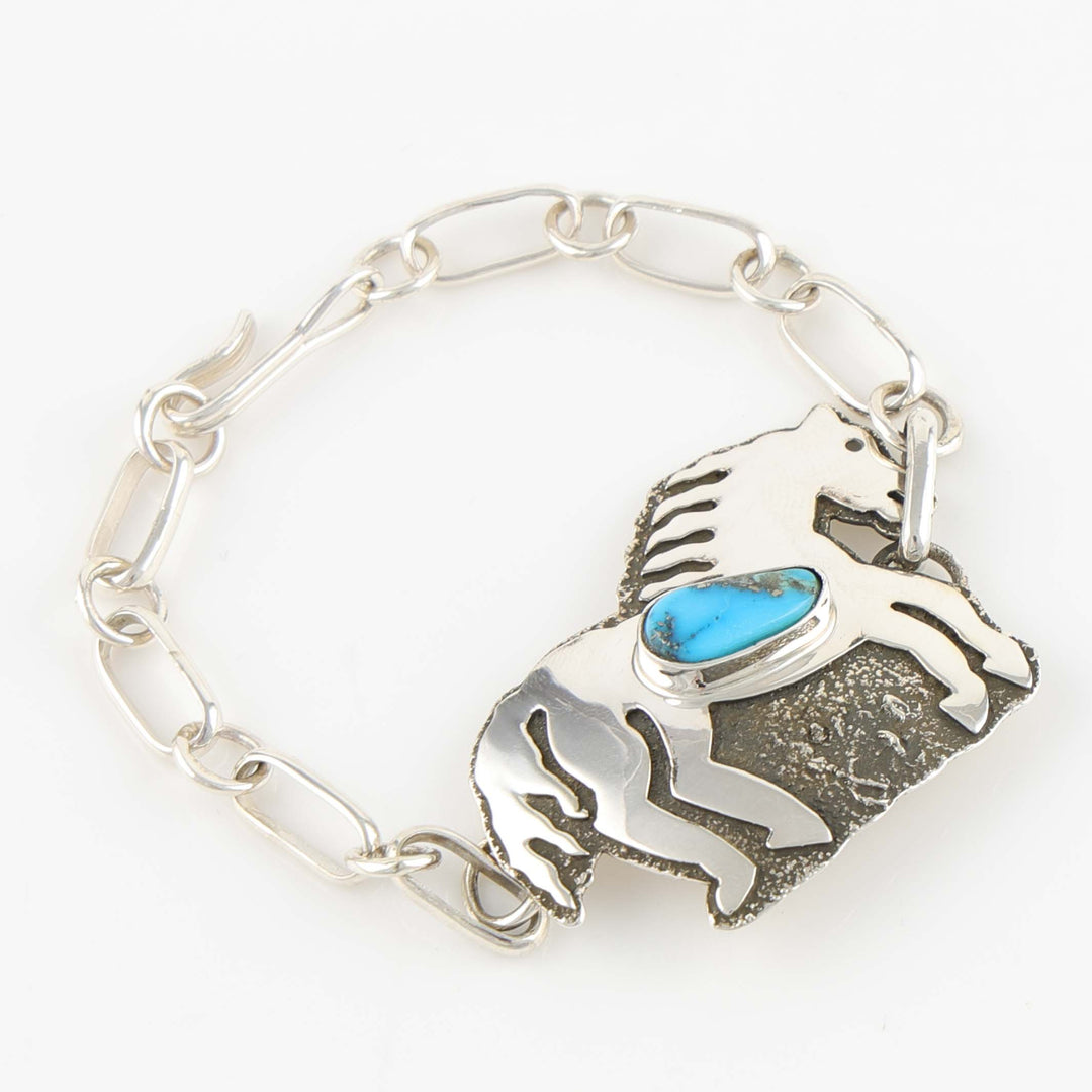 Turquoise Horse Bracelet