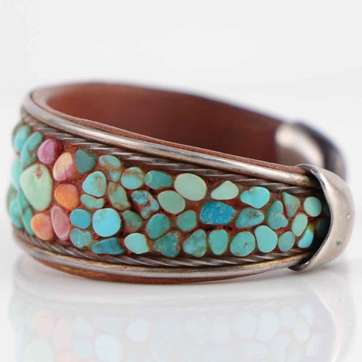 Turquoise and Spiny Oyster Cuff