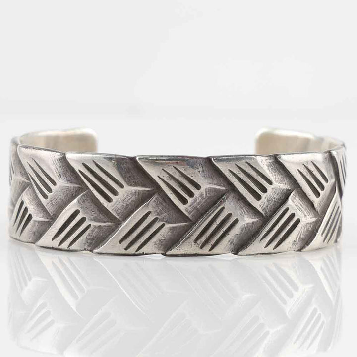1980s Basket Weave Cuff