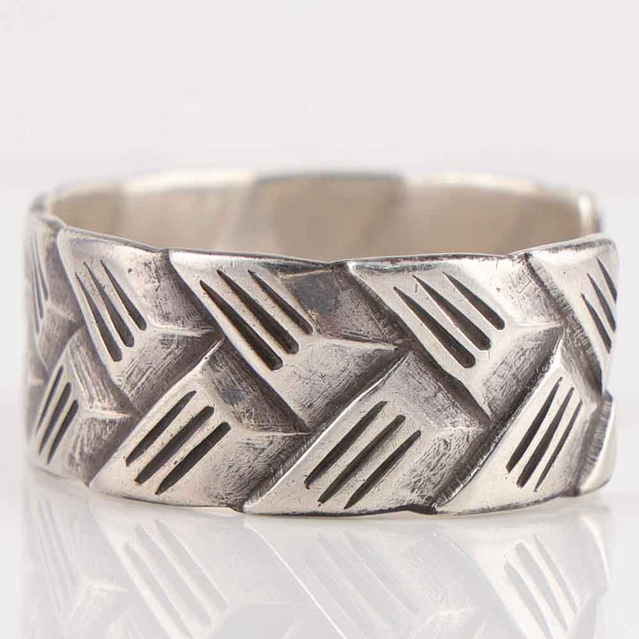 1980s Basket Weave Cuff