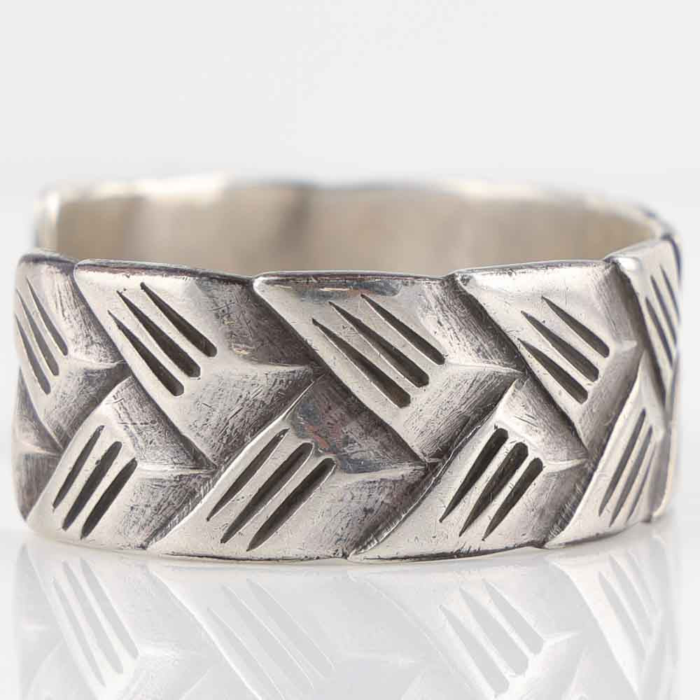 1980s Basket Weave Cuff