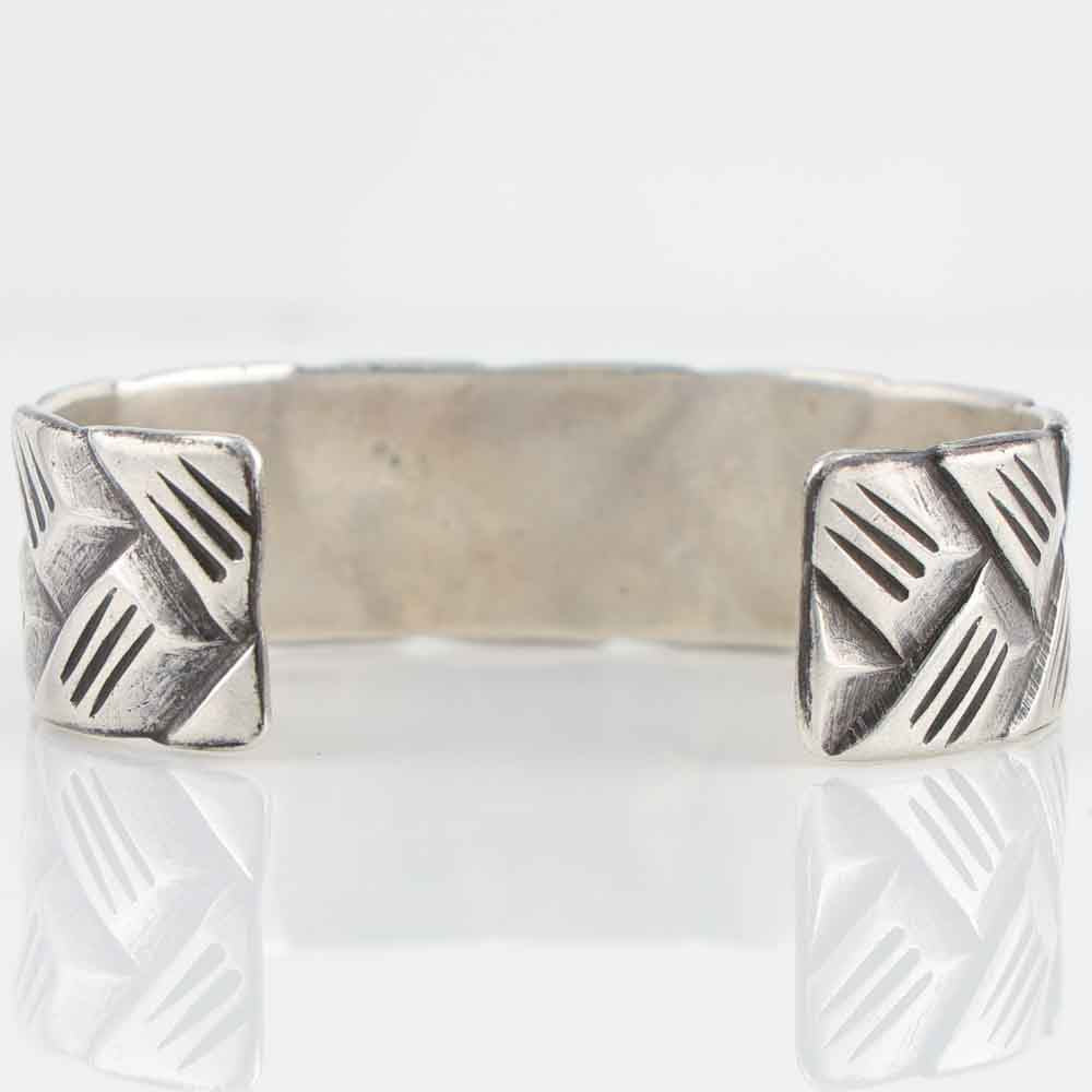 1980s Basket Weave Cuff