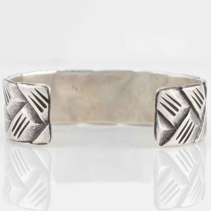 1980s Basket Weave Cuff