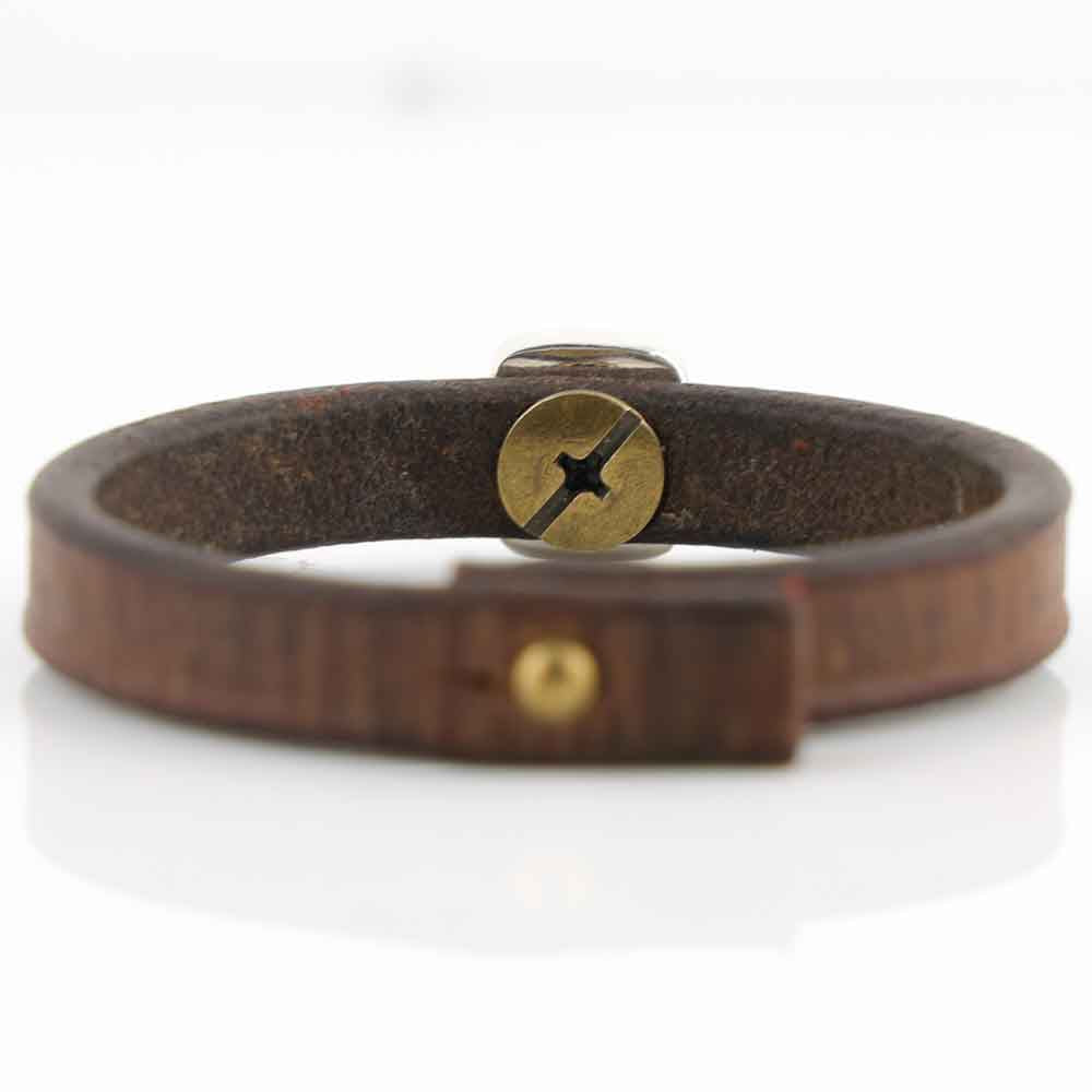 Turquoise Leather Bracelet