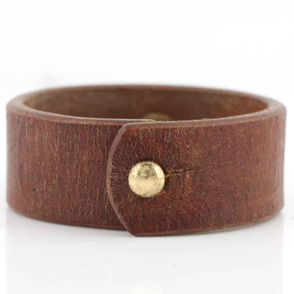 Turquoise Leather Bracelet