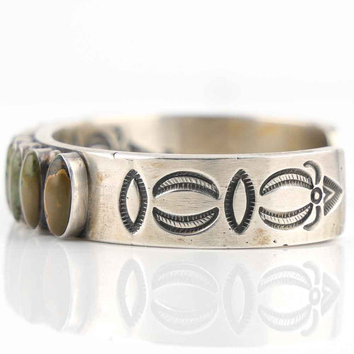 Turquoise Row Cuff