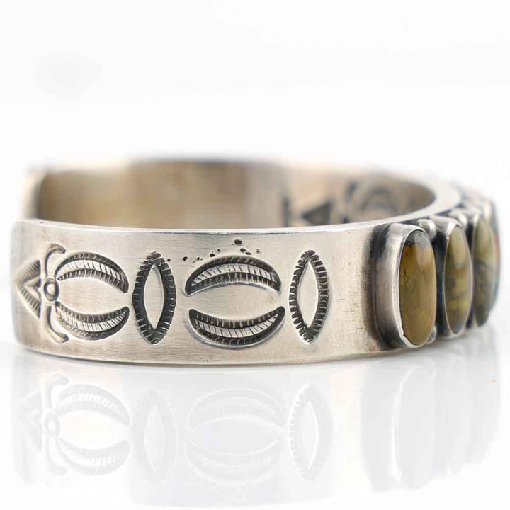 Turquoise Row Cuff