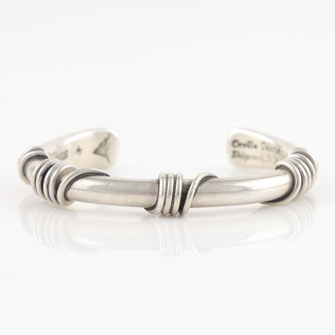 Silver Wire Cuff