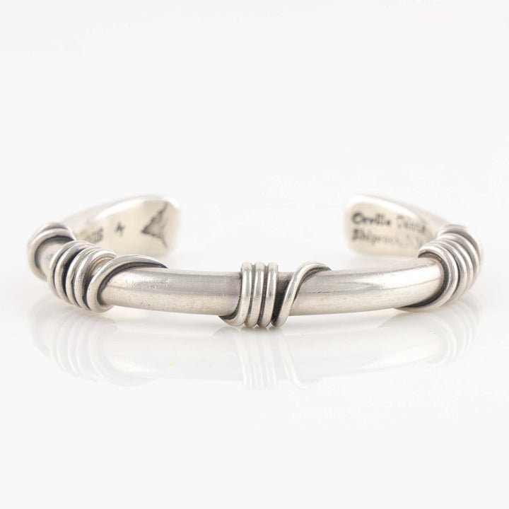 Silver Wire Cuff