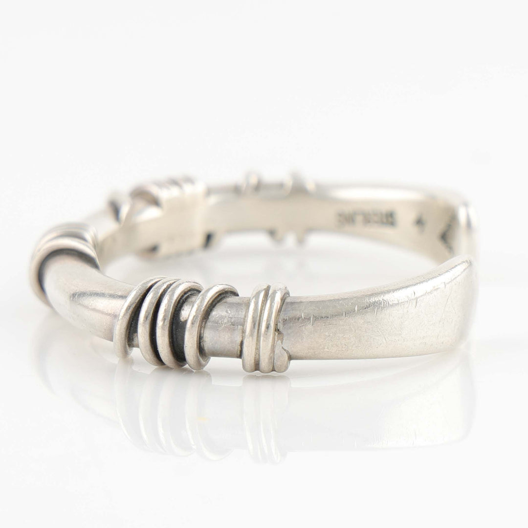 Silver Wire Cuff