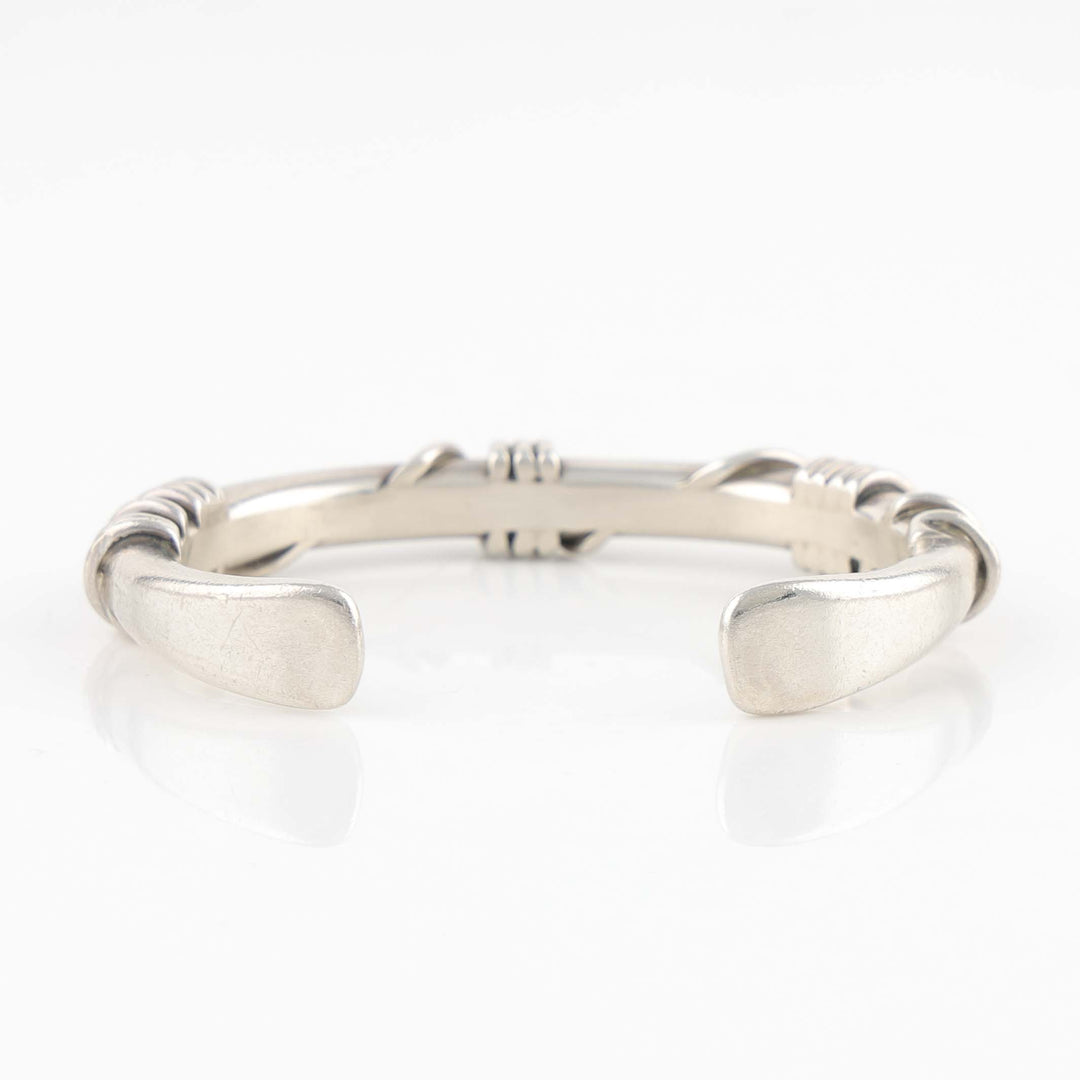 Silver Wire Cuff