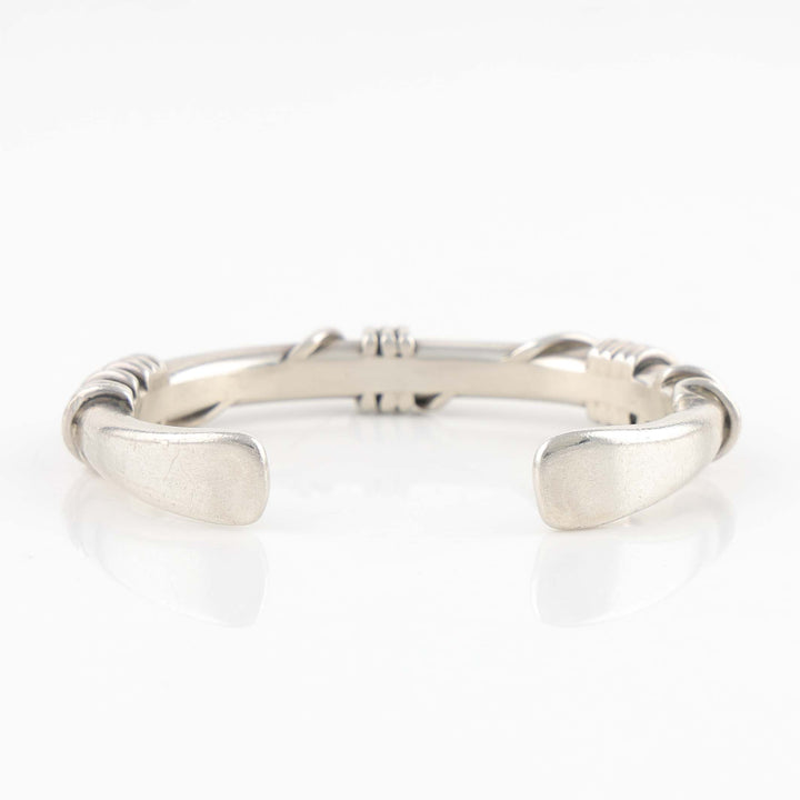 Silver Wire Cuff