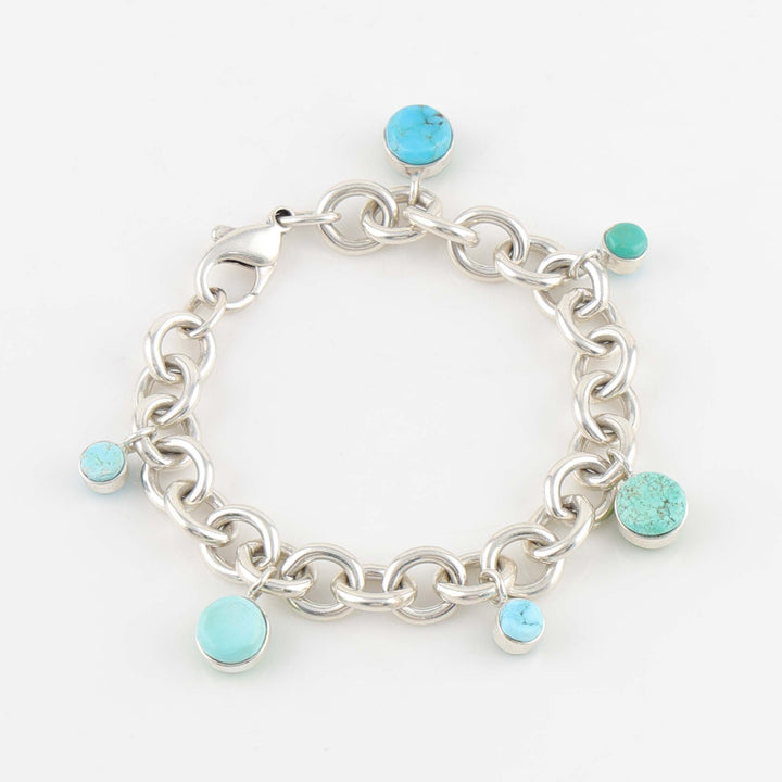 Turquoise and Variscite Bracelet