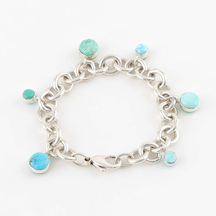 Turquoise and Variscite Bracelet