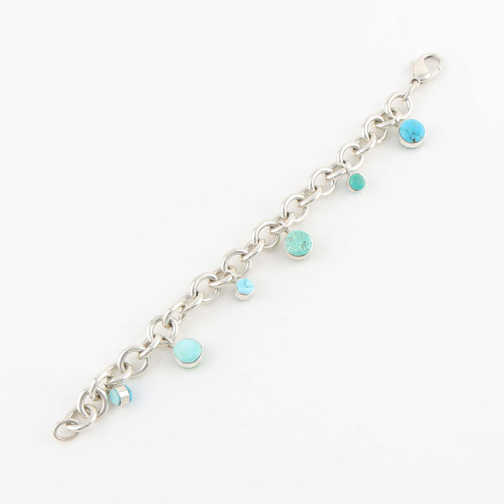 Turquoise and Variscite Bracelet