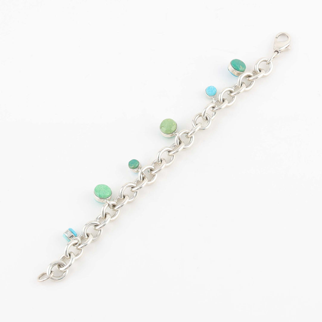 Turquoise and Variscite Bracelet