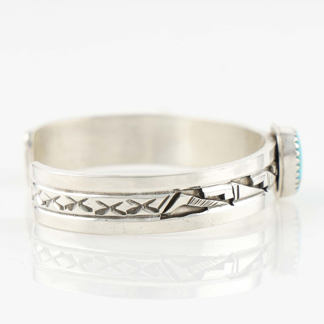 Blue Bird Turquoise Cuff