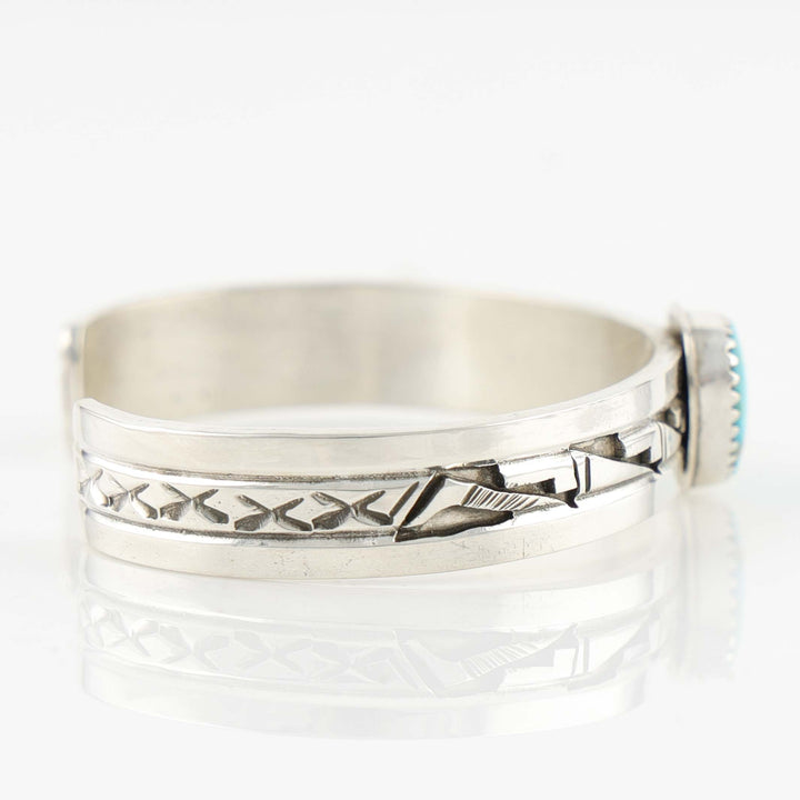Blue Bird Turquoise Cuff