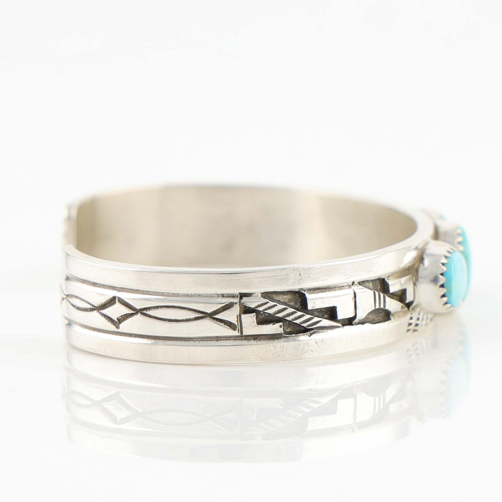 Blue Bird Turquoise Cuff