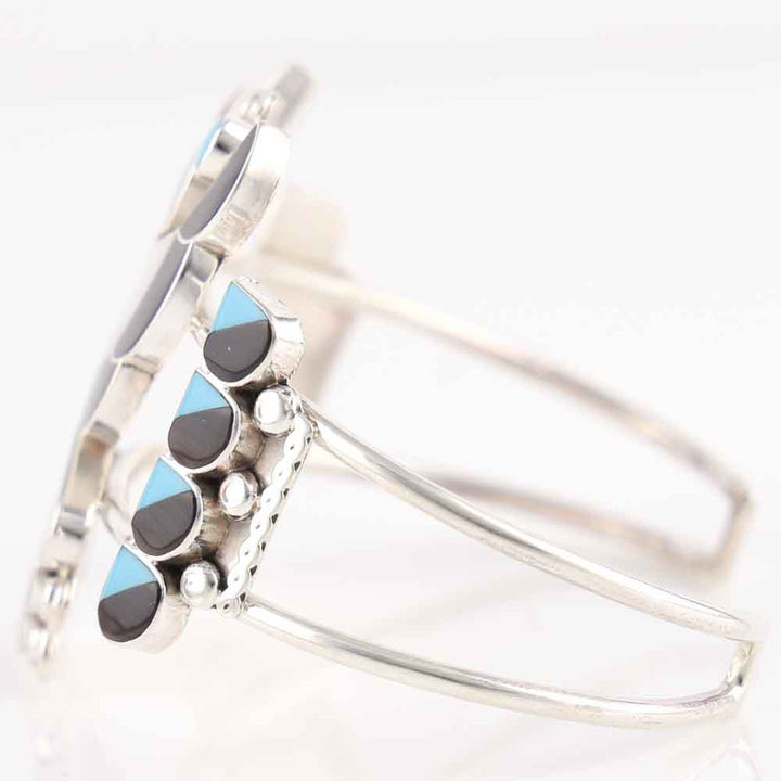 Inlay Eagle Cuff