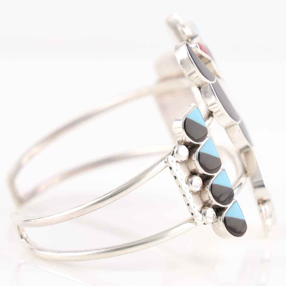 Inlay Eagle Cuff