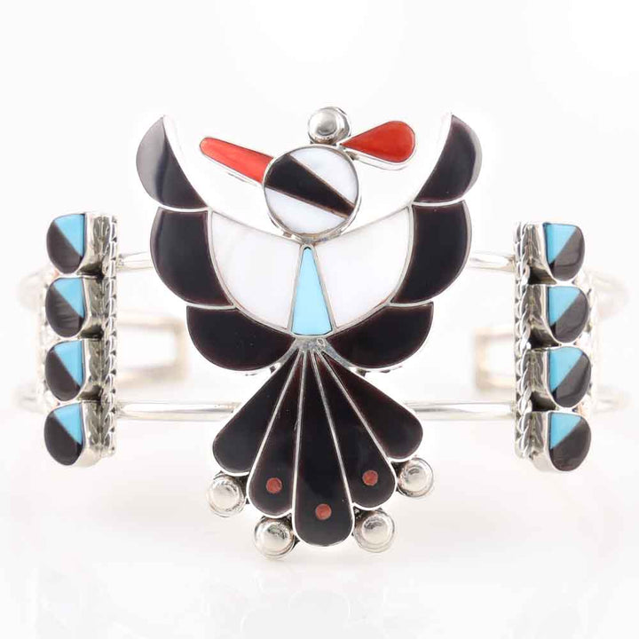 Inlay Eagle Cuff