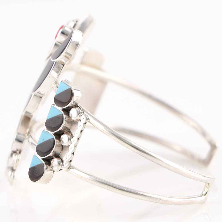 Inlay Eagle Cuff