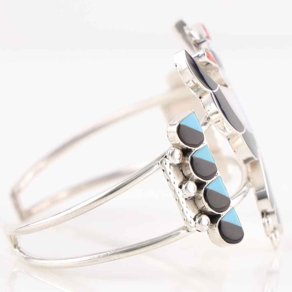 Inlay Eagle Cuff