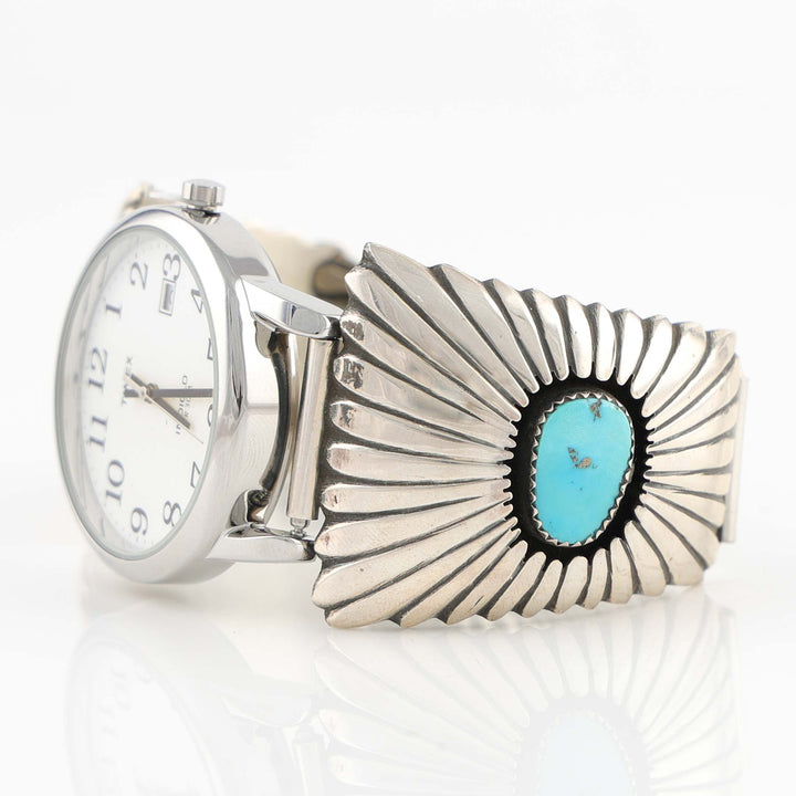 1980s Morenci Turquoise Watch