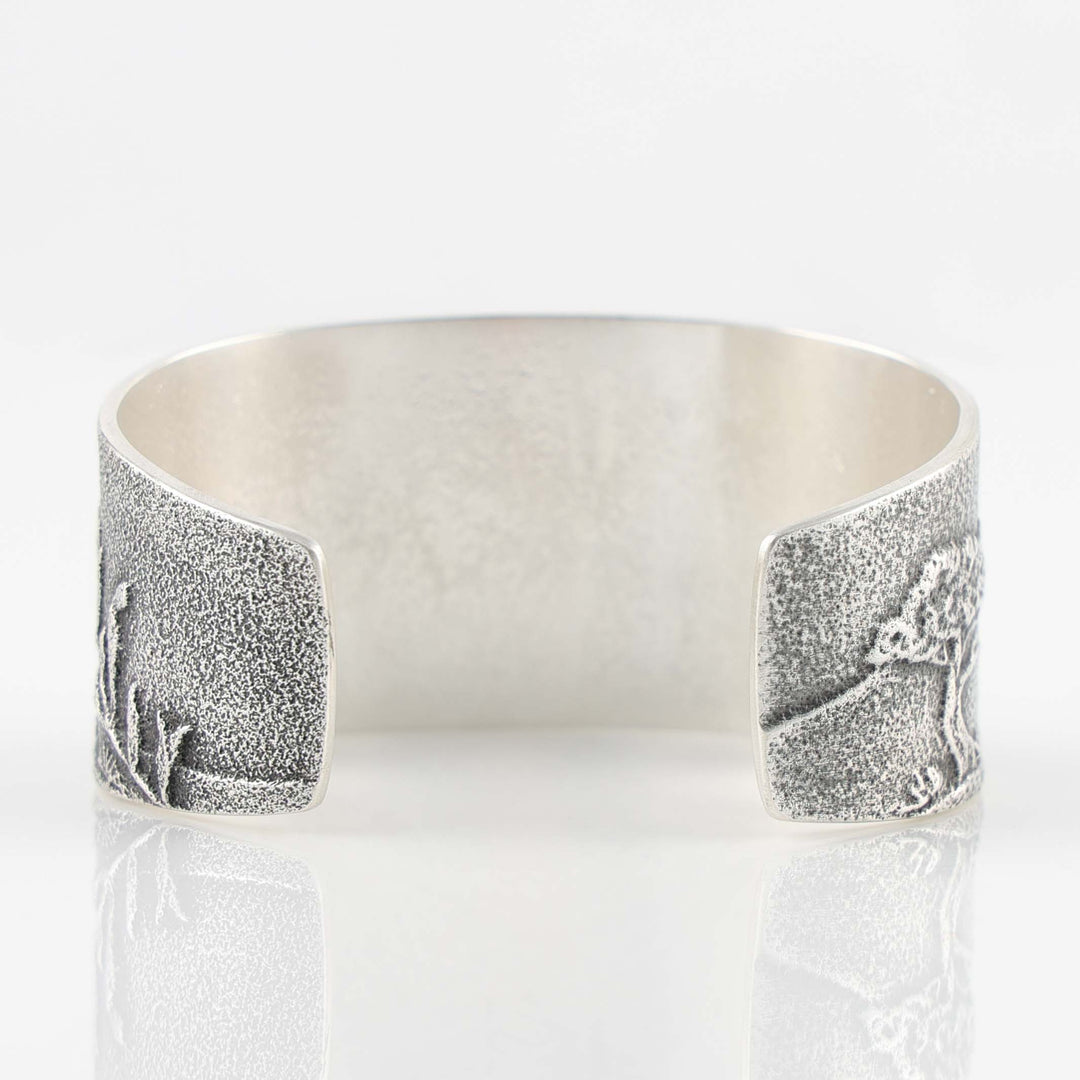 Turquoise Hummingbird Cuff