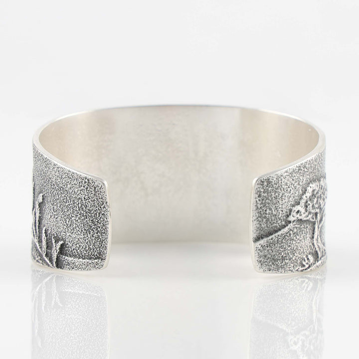 Turquoise Hummingbird Cuff