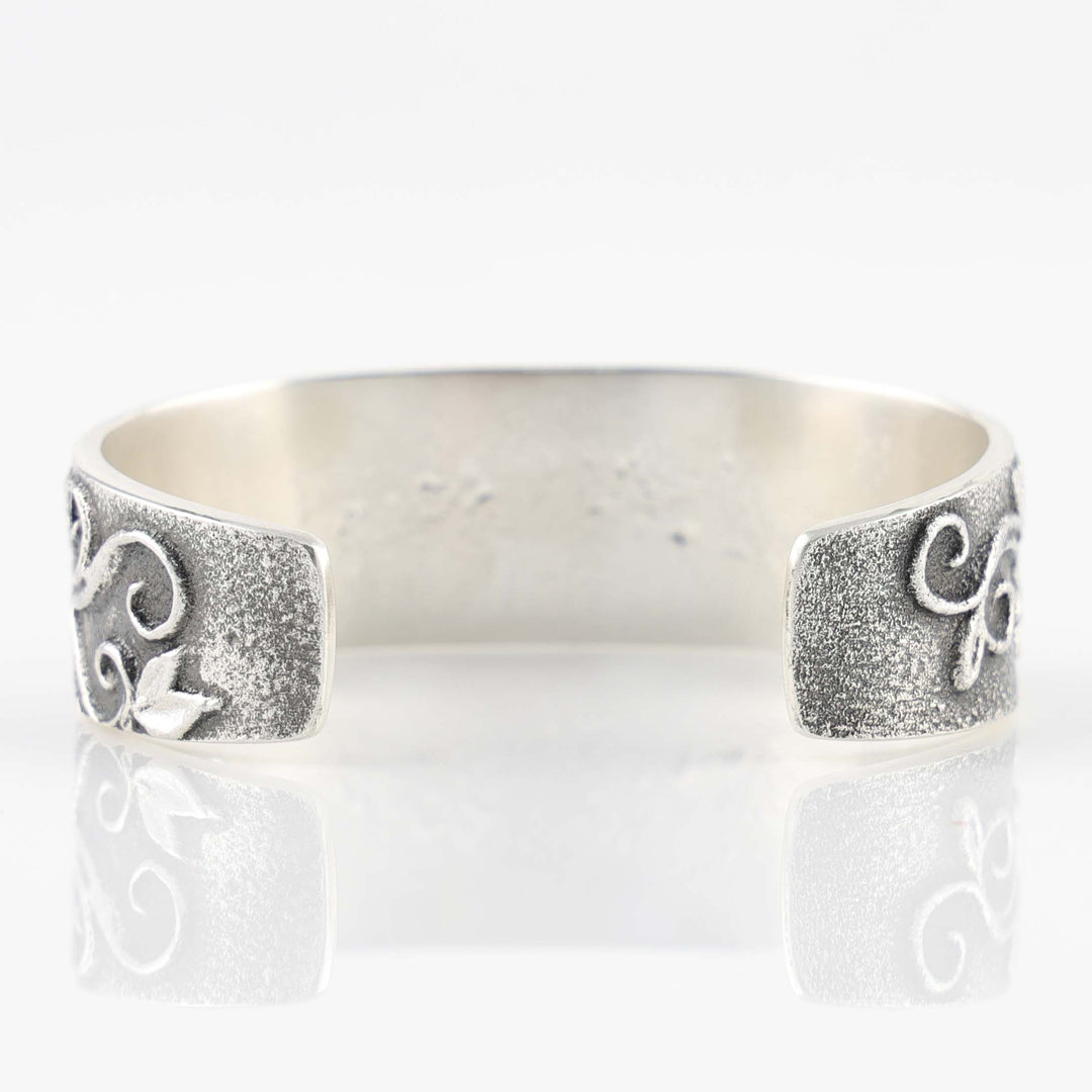 Turquoise Floral Cuff