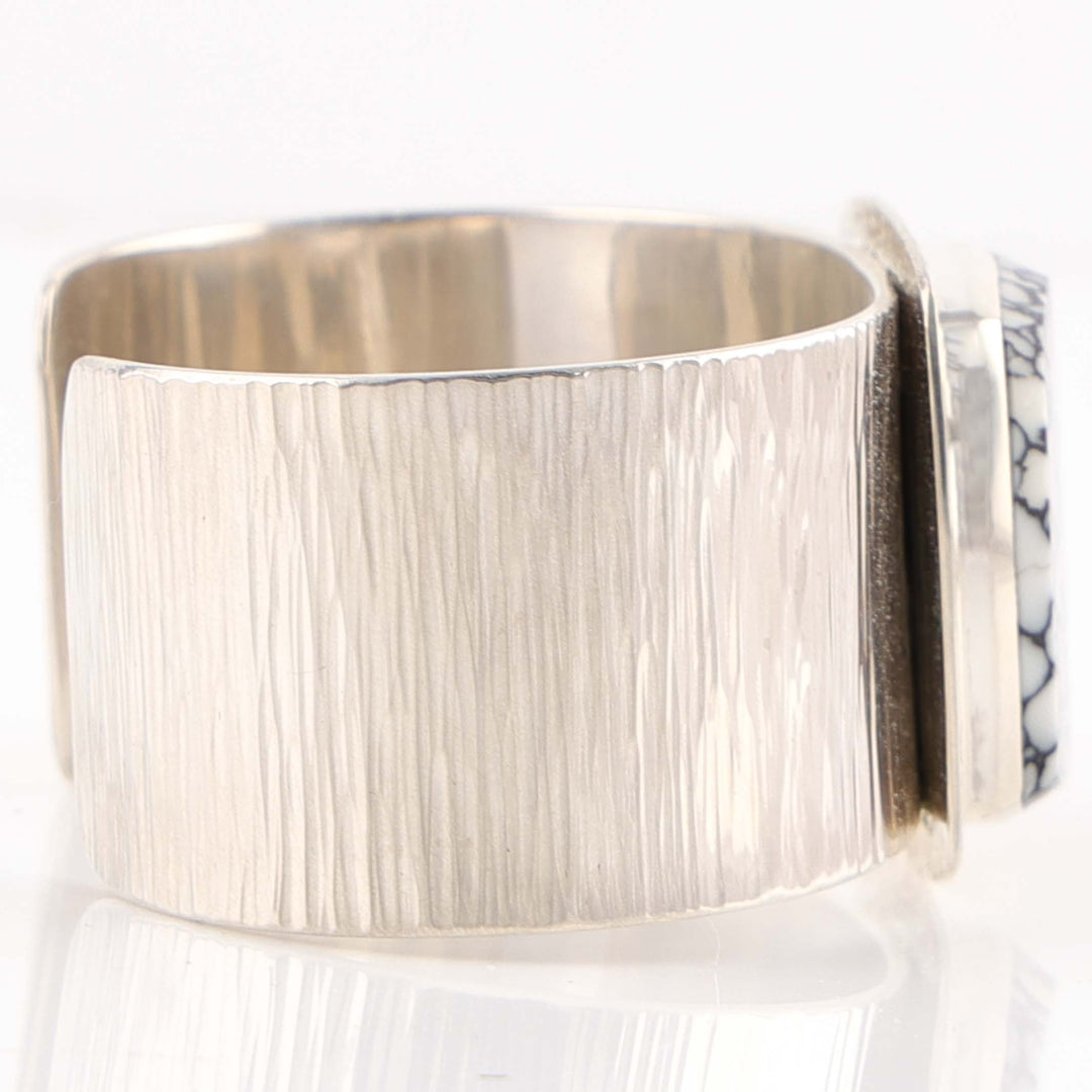 Multi-Stone Inlay Cuff