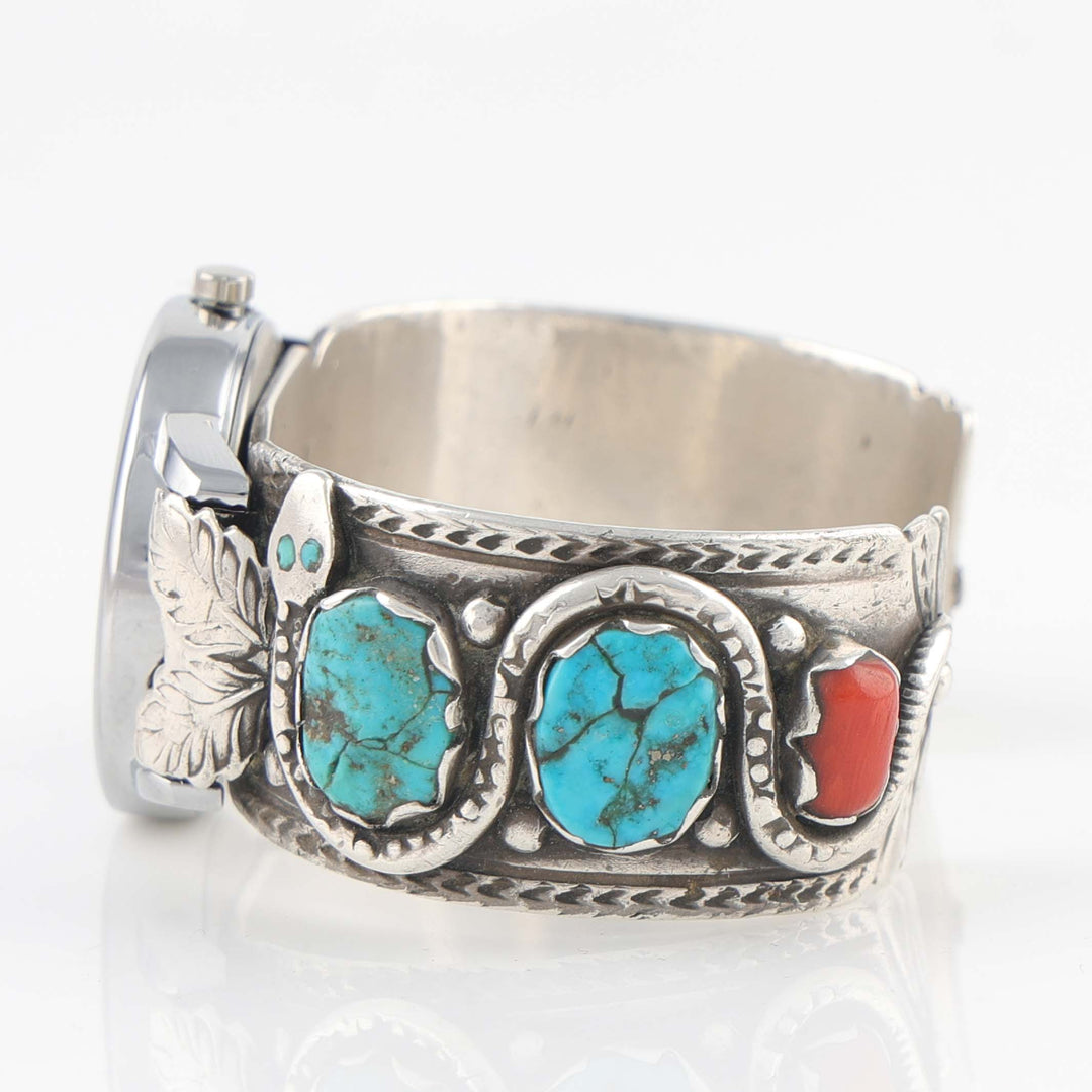 1960s Turquoise and Coral Watch